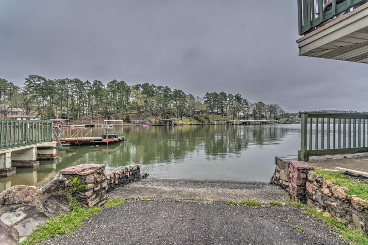 Hot Springs Condo With Lake Access And Boat Dock! Ngoại thất bức ảnh