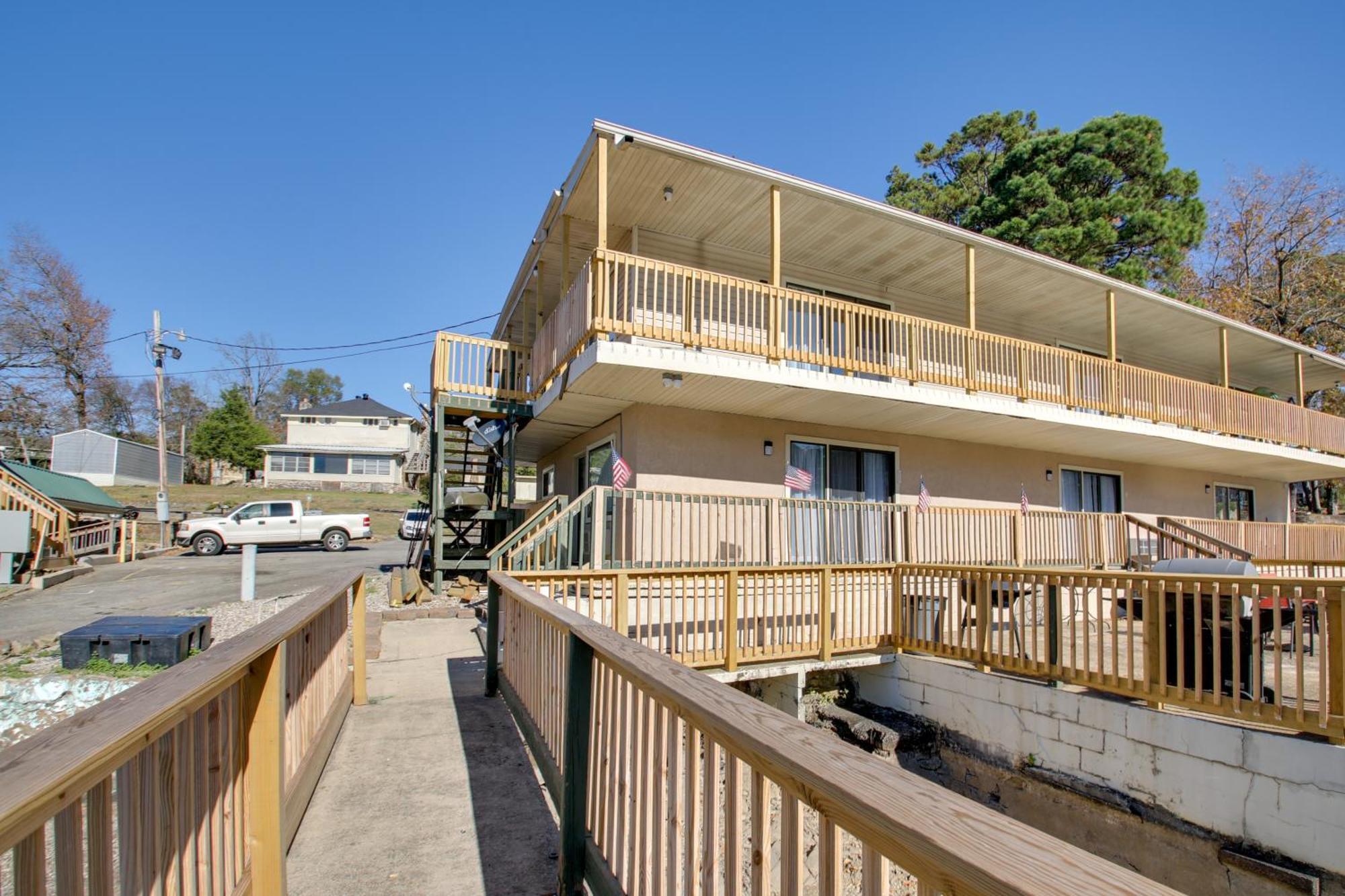 Hot Springs Condo With Lake Access And Boat Dock! Ngoại thất bức ảnh